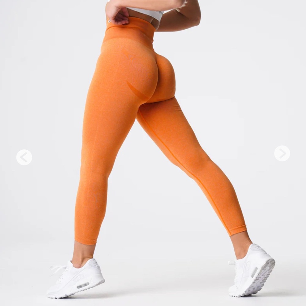 NVGTN Curve Seamless Legging in Burnt Orange